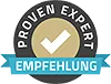 Proven Expert Empfehlung