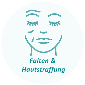 Falten und Hautstraffung Icon