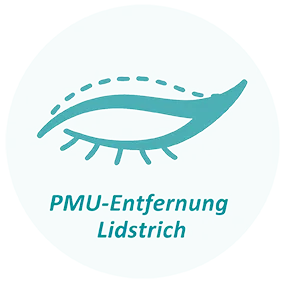 PMU Entfernung Lidstrich Icon