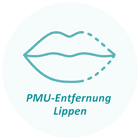 PMU Entfernung Lippen Icon